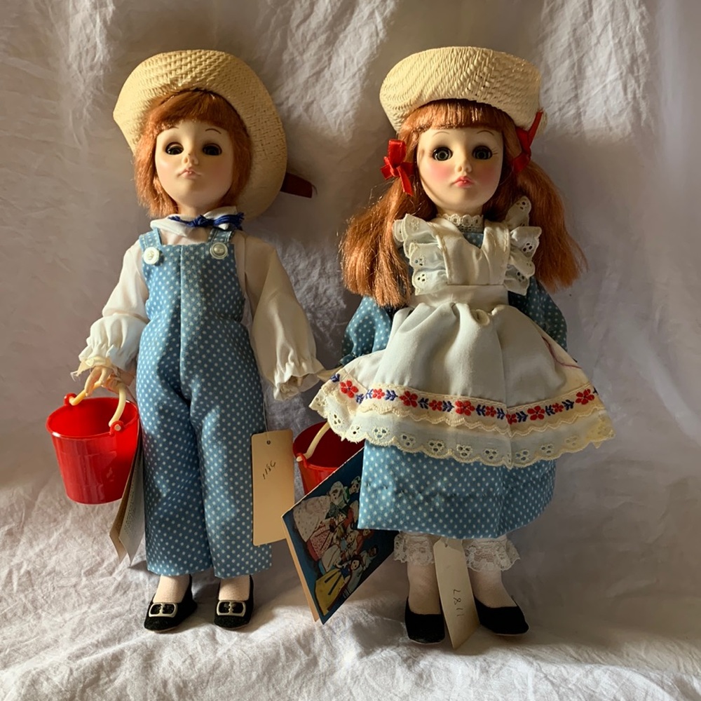Jack and Jill dolls